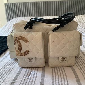 CHANEL Ligne Cambon Large Reporter Bag